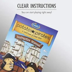 Think Fun Potato Pirates Coding Card Game And STEM Toy For Boys And Girls Age 7 And Up - A Fun Card Game Of Potato War -Classic Board Game Shop 51bmmXuL5IL