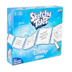 Disney Sketchy Tales, The Magical Disney Drawing Game, For Families And Kids Ages 8 And Up
