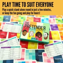 The Pretender: The Pocketsize Game Of Subtle Signals, Skillful Guesswork And Artful Bluffing. Hilarious Social Deduction Game For Adults, Teenagers And Families -Classic Board Game Shop 51cdNA9SimL