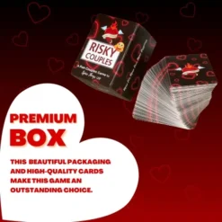 RISKY COUPLES - Super Fun Couples Game For Date Night: 150 Spicy Dares & Questions For Your Partner. Romantic Anniversary & Valentines Gifts. Card Game For Couple -Classic Board Game Shop 51db8E7R7XL