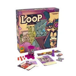 The Loop Card Game | Cooperative Strategy Game | Thrilling Science Fiction Time Travel Game For Adults And Kids | Ages 12+ | 1-4 Players | Average Playtime 60 Minutes | Made By Pandasaurus Games -Classic Board Game Shop 51eLCGOWE0L