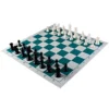 AMEROUS Chess Set 17" X 17" Roll-up Travel Chess In Carry Tube With Shoulder Strap Easy To Carry For Beginner And Kids