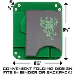 CASEMATIX Portable Dice Tower And Tray Set With Non-Scratch Felt Interior - Folding 8" Auto Dice Roller Dice Rolling Tower ForRandom Dice Rolling With Board Games, D&D And RPGs 11 CASEMATIX Portable Dice Tower And Tray Set With Non-Scratch Felt Interior - Folding 8" Auto Dice Roller Dice Rolling Tower ForRandom Dice Rolling With Board Games, D&D And RPGs -Classic Board Game Shop 51fFw0M3I6L