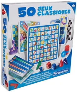 Clementoni – 52165-50 Society Classiques-Jeux Games