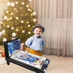 GENERIC Space Pinball Machine PortablePinball Machines Children Ideal Gift Parent-Child Puzzle Pinball Machine, For Home Interactive Puzzle Games Electronic Arcade Toys ( Size : 1pcs ) -Classic Board Game Shop 51i3W37tJFL