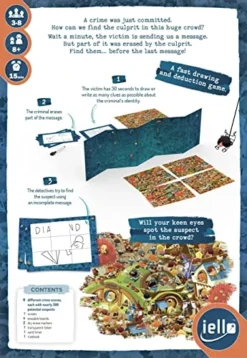 IELLO: Last Message, Cooperative Card Game, Family Game To Test Your Memory And Deduction Skills, 3 To 8 Players, For Ages 8 And Up 7 IELLO: Last Message, Cooperative Card Game, Family Game To Test Your Memory And Deduction Skills, 3 To 8 Players, For Ages 8 And Up -Classic Board Game Shop 51iHtRXwTpL