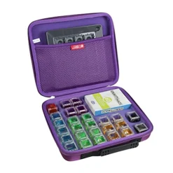 Hermitshell Hard Travel Case For ThinkFun Circuit Logic Game And STEM Toy (Case For Gravity Maze, Purple)