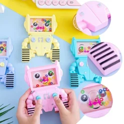 Toyvian 8 Pcs Handheld Water Water Ring Toss Toys Handheld Water Ring Game Water Ring Game Handheld Games Robot Shape -Classic Board Game Shop 51j22ry2K8L