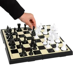 Chess Portable Folding Magnet Chess Set With Folding Chess Borad, Enlightenment Chess Game Educational Toy For Kids And Adults Portable Travel Chess -Classic Board Game Shop 51jNLpNWmXL