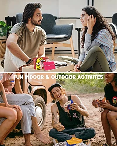 200+ Cool And Fun Conversation Card Game For Couples - Question & Challenge Cards For Date Night Adventures - Conversation Starter For Adults, Anniversary & Valentines Day Gift 1 200+ Cool And Fun Conversation Card Game For Couples - Question & Challenge Cards For Date Night Adventures - Conversation Starter For Adults, Anniversary & Valentines Day Gift