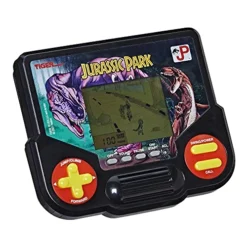 Hasbro Gaming Tiger Electronics Jurassic Park Electronic LCD Video Game, Retro-Inspired 1-Player Handheld Game, Ages 8 And Up