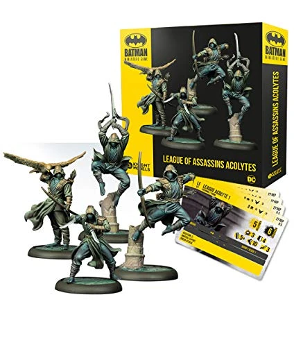 Knight Models Batman Miniature Game: League Of Assassins Acolytes – 35MM Scale - Unpainted – Ages 14+ 1 Knight Models Batman Miniature Game: League Of Assassins Acolytes – 35MM Scale - Unpainted – Ages 14+
