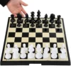 Chess Portable Folding Magnet Chess Set With Folding Chess Borad, Enlightenment Chess Game Educational Toy For Kids And Adults Portable Travel Chess