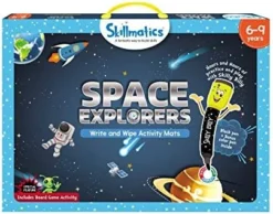 Skillmatics Educational Game - Boredom Buster, Reusable Activity Mats With Dry Erase Marker, Gifts, Travel Toy, Ages 3 To 6 -Classic Board Game Shop 51nA86LT5RL. AC