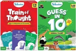 Skillmatics Card Game - Train Of Thought, Family Connection & Conversation Starters, Gifts For Ages 6 And Up -Classic Board Game Shop 51nC7tvjmKL. AC