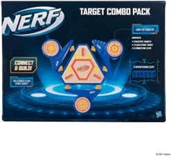 NERF Elite 5-in-1 Target Challenge - Five Unique Targets With Five Stackable Bases Plus Trophy Target Token -Classic Board Game Shop 51nn1S iuvL. AC