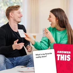 Answer This - Couples - How Well Do You Know Your Partner? - Relationship & Conversation Card Game For Date Night Or A Party - Cool Anniversary & Valentines Gift -Classic Board Game Shop 51nuU4K2TBL