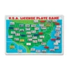 Melissa & Doug Flip To Win Travel License Plate Game - Wooden U.S. Map Game Board