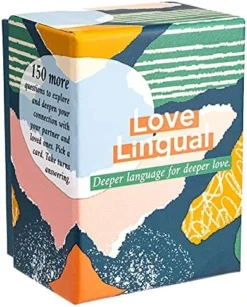 Love Lingual: Card Game - Better Language For Better Love - 150 Conversation Starter Questions For Couples - To Explore & Deepen Connections With Your Partner - Date Night & Relationship Cards -Classic Board Game Shop 51oUbApHmfL. AC