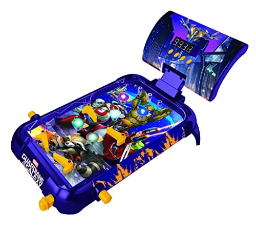 Lexibook - Marvel Guardians Of The Galaxy Table Electronic Pinball, Action And Reflex Game For Children And Family, LCD Screen, Light And Sound Effects, Purple, JG610GG 1 Lexibook - Marvel Guardians Of The Galaxy Table Electronic Pinball, Action And Reflex Game For Children And Family, LCD Screen, Light And Sound Effects, Purple, JG610GG