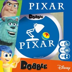 Asmodee | Dobble Pixar | Card Game | Ages 6+ | 2-8 Players | 15 Minutes Playing Time -Classic Board Game Shop 51rfmdIqOaL