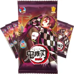 Demon Slayer Cards Booster Packs – TCG CCG Collectable Playing/Trading Card (Blood Bath 10 Packs) - AW Anime WRLD -Classic Board Game Shop 51sCR23BycL. AC