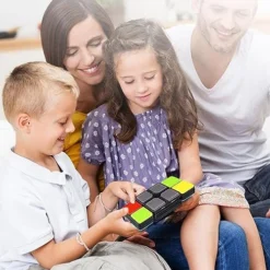 TOPINCN Smart Speed Puzzle Toy Electronic Novelty Puzzle Game Flashing Lights Music Magic Game Handheld Relieving Stress For Children (Battery Not Included) -Classic Board Game Shop 51snSSjaLcL