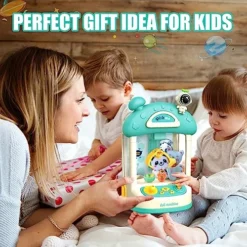 Claw Machine For Kids, Arcade Mini Vending Machines Candy Grabber With Prizes Arcade Games Machines For Home Electronic Claw Machine For Party Gifts For Girls Boys 4 5 6 7 8 9 10 11 12 Years Old -Classic Board Game Shop 51sqf8V9XtL