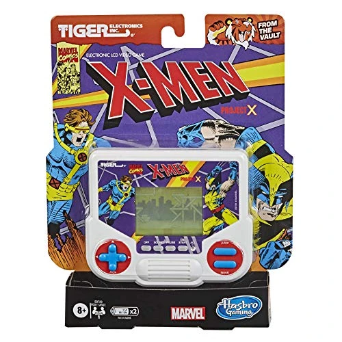 Hasbro Gaming Tiger Electronics Marvel X-Men Project X Electronic LCD Video Game, Retro-Inspired 1-Player Handheld Game, Ages 8 And Up 2 Hasbro Gaming Tiger Electronics Marvel X-Men Project X Electronic LCD Video Game, Retro-Inspired 1-Player Handheld Game, Ages 8 And Up - Image 2