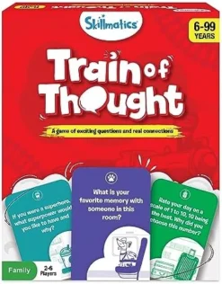 Skillmatics Card Game - Train Of Thought, Family Connection & Conversation Starters, Gifts For Ages 6 And Up -Classic Board Game Shop 51tS5cgkSYL. AC