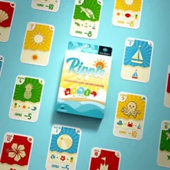 Ripple Card Game - Match, Stack, And Collect Combos On Your Beach. Easy To Learn And Fun For Kids, Teens, & Adults. -Classic Board Game Shop 51tY6F8OzvL