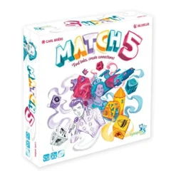 Synapses Games: Match 5, Word Matching Game, FIND Links, Create Connections - 3 Minutes To Create Links For 10 Different Dice Combinations, Interactive Family Fun, Easy Rules, Up To 2-8 Players