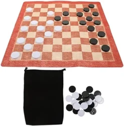 Ibasenice Mini Toys European International Chess With Foldable Fabric Chessboard Vintage Chess Game Boards Chess Fancy Travel Game Game Supplies For Travel Home Game Magnetic Travel Kit -Classic Board Game Shop 51uw5ROqYfL. AC