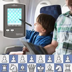 Top 1 Chess 𝗧𝗼𝘂𝗰𝗵 𝗘𝗹𝗲𝗰𝘁𝗿𝗼𝗻𝗶𝗰 𝗖𝗵𝗲𝘀𝘀 Game, Strategy Games Computer Kids Improving Chess Skills, Portable Travel Chess Computer Set For Adults Unique Chess Sets Pen Large Display Gift -Classic Board Game Shop 51vZjKslNKL