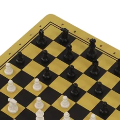 Plplaaoo Chess Game, Travel Chess Set,Travel Games,International Chess Set,3 In 1 Wooden Chess Board Set Travel Games International Chess Checkers Toy Game Board Toy,for Teenagers, Adults -Classic Board Game Shop 51wK79BOy7L