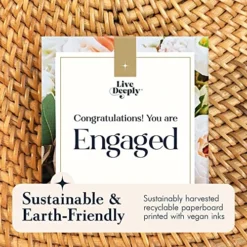 Live Deeply - Engaged Engagement Card Game, Fun Card Games For 4 Or More Players, For Picnics, Engagement Parties And More, Bridal Shower Games, Bridal Or Engagement Gift, 60 Conversation Cards 9 Live Deeply - Engaged Engagement Card Game, Fun Card Games For 4 Or More Players, For Picnics, Engagement Parties And More, Bridal Shower Games, Bridal Or Engagement Gift, 60 Conversation Cards -Classic Board Game Shop 51wl8juuhuL