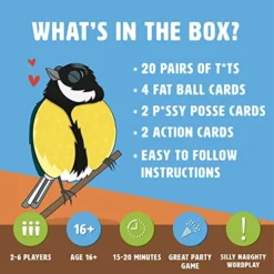 Ginger Fox Card Games (Calm Your Tits Card Game) -Classic Board Game Shop 51x3oLO8HyL