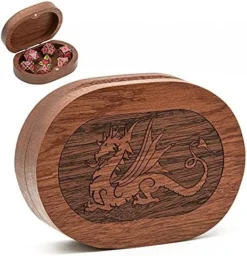 UDIXI Wooden DND Dice Box, Rectangle Wooden Dice Box For Dice Storage, Walnut Dice Box With Slide Lid (Sword) -Classic Board Game Shop 51xZuIIOPjS. AC