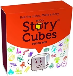 Asmodee | Story Cubes: Deluxe Box (Contents £39 RRP) | Dice Game | Ages 6+ | 1+ Players | 20 Minutes Playing Time -Classic Board Game Shop 51y56dQUzL. AC