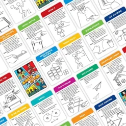 Minute Of Fun Party Game - 237 Minute To Win It Challenges For Duels, Teams, Parties, Teens, Family, Friends, Party Games, Kids, Adults, Home, School, Travel 2-12 Players Mom's Choice Awards Winner -Classic Board Game Shop 610VFWkF9eL