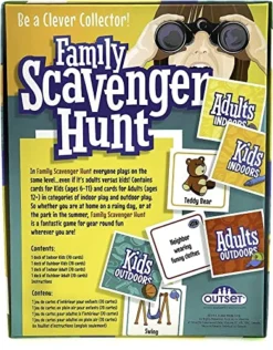 Family Scavenger Hunt, Indoor Outdoor Game -Classic Board Game Shop 619vyV5CXzL