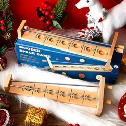 DEEKIN 2 Set Wooden Tabletop Games Classic Desktop Games Steel Ball Desktop Games Intelligent Exercise Ball Retro Toys For Teens Adults 7 DEEKIN 2 Set Wooden Tabletop Games Classic Desktop Games Steel Ball Desktop Games Intelligent Exercise Ball Retro Toys For Teens Adults -Classic Board Game Shop 61NNTXDbLLL