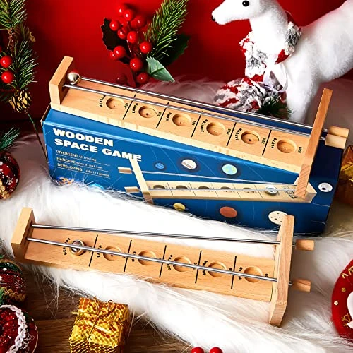 DEEKIN 2 Set Wooden Tabletop Games Classic Desktop Games Steel Ball Desktop Games Intelligent Exercise Ball Retro Toys For Teens Adults 3 DEEKIN 2 Set Wooden Tabletop Games Classic Desktop Games Steel Ball Desktop Games Intelligent Exercise Ball Retro Toys For Teens Adults - Image 3