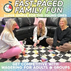 Mixed Doubles Dice And Card Game - Fun Betting For Family Games - Ages 6 And Up - Easy Adult Games For Game Night - 2 Player Games - Up To 6 Players Per Deck - OK 2 Win 9 Mixed Doubles Dice And Card Game - Fun Betting For Family Games - Ages 6 And Up - Easy Adult Games For Game Night - 2 Player Games - Up To 6 Players Per Deck - OK 2 Win -Classic Board Game Shop 61QZ2cCjnIL