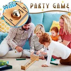 DEEKIN 2 Set Wooden Tabletop Games Classic Desktop Games Steel Ball Desktop Games Intelligent Exercise Ball Retro Toys For Teens Adults 8 DEEKIN 2 Set Wooden Tabletop Games Classic Desktop Games Steel Ball Desktop Games Intelligent Exercise Ball Retro Toys For Teens Adults -Classic Board Game Shop 61RLgAqLx9L