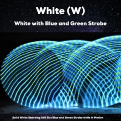 HoopHeads Luminati LED Hula Hoop With Remote 32 Unique Colors, Modes, And Effects - 44+ Bold Bright LEDs (28" Diameter - 5/8" HDPE) 12 HoopHeads Luminati LED Hula Hoop With Remote 32 Unique Colors, Modes, And Effects - 44+ Bold Bright LEDs (28" Diameter - 5/8" HDPE) -Classic Board Game Shop 61y8VrBLldL